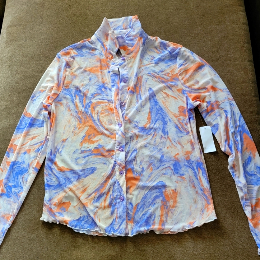 Shirt.Size M. Chiffon.